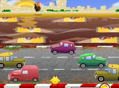 שוקו שוק — משחק חציית כביש — מסך מהפרויקט